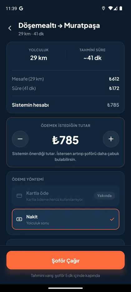Yolculuk özeti